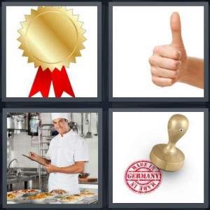 4-pics-1-word-thumbs-up-chef-kitchen-made-in-germany-stamps-seal-2