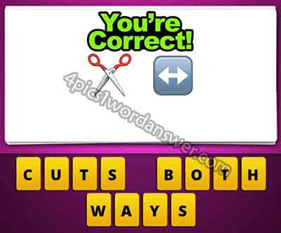 Emoji Scissors And Double Arrow 2565106