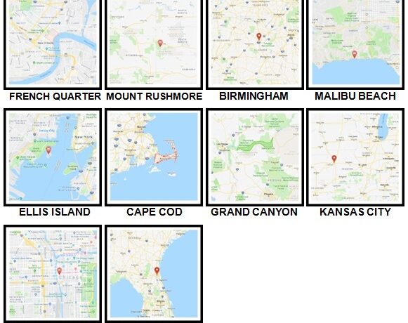 100 Pics Us Places Level 51 60 Answers 8450534