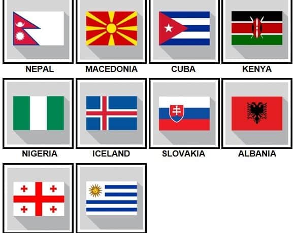 100 Pics Flags Level 41 50 Answers 2 1127950