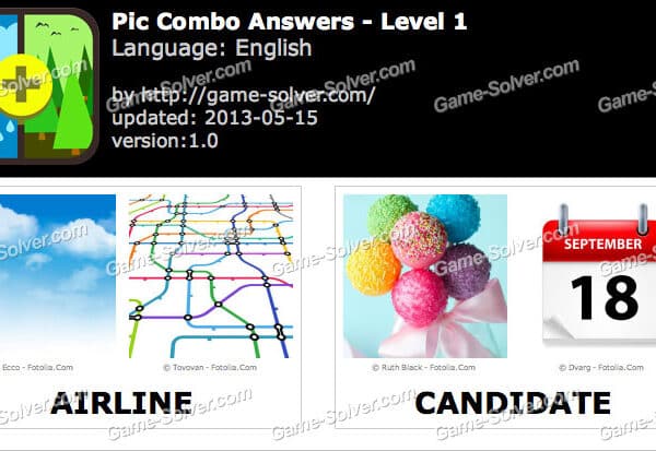 Pic Combo Level 1 6572013