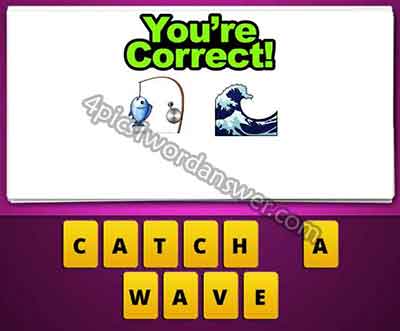 emoji-pop-answer-caught-fish-on-pole-or-fishing-and-ocean-wave-2